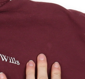 Womens UK Size 16 Jack Wills Red Pullover Hoodie