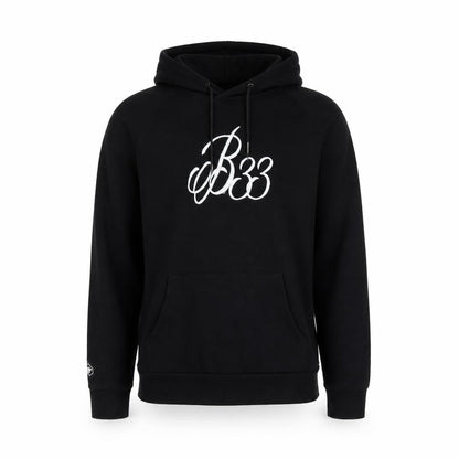 Mens UK Size M Bee Inspired Black Pullover Hoodie