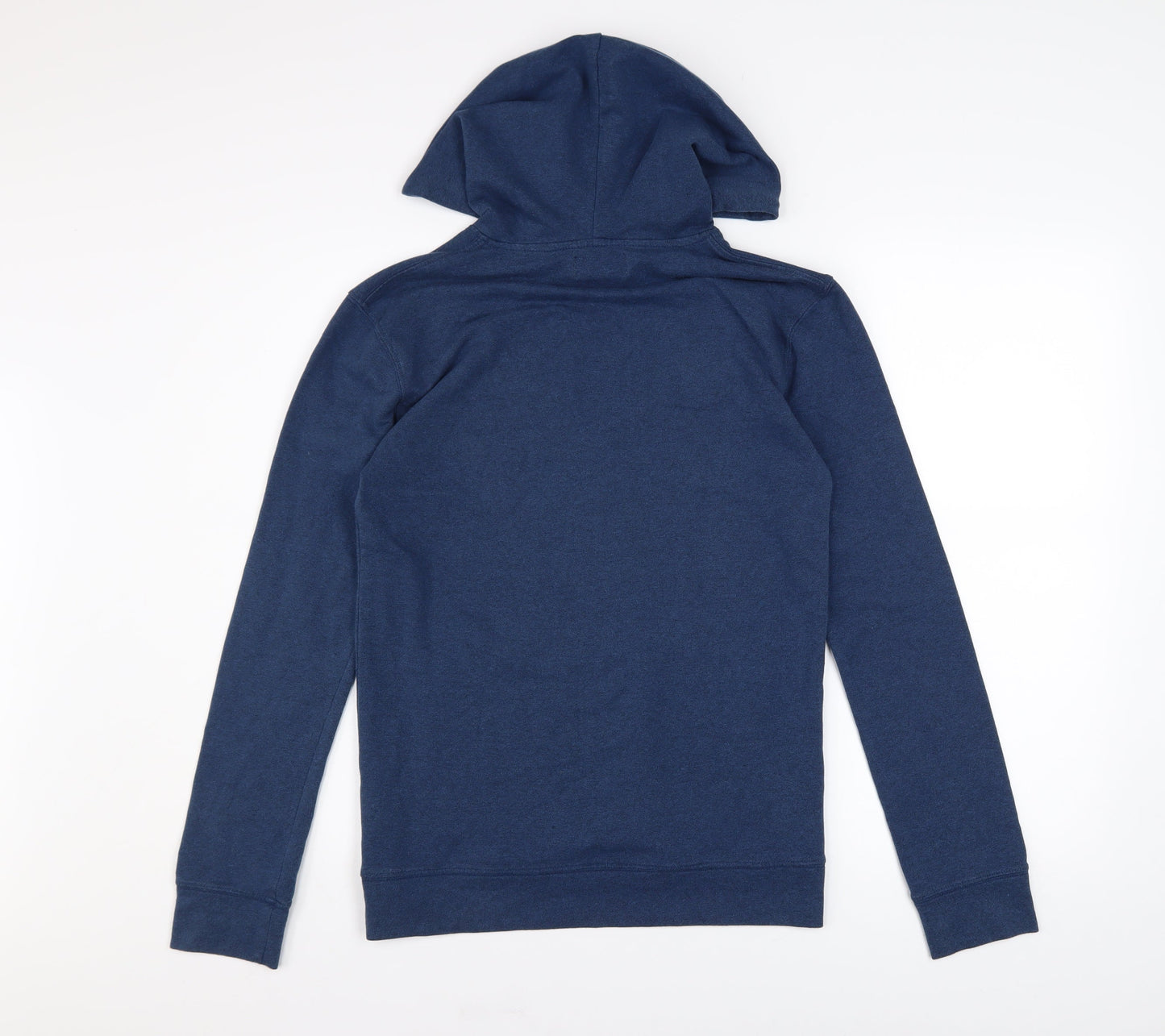 Mens UK Size S Topman Blue Pullover Hoodie