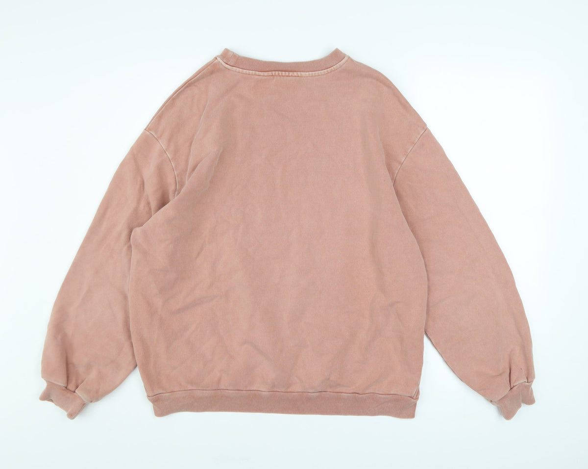 Mens UK Size XS Levi's Pink Pullover Sweatshirt
