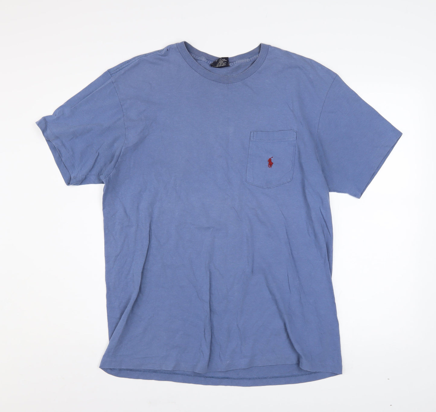 Mens UK Size M Ralph Lauren Blue  T-Shirt