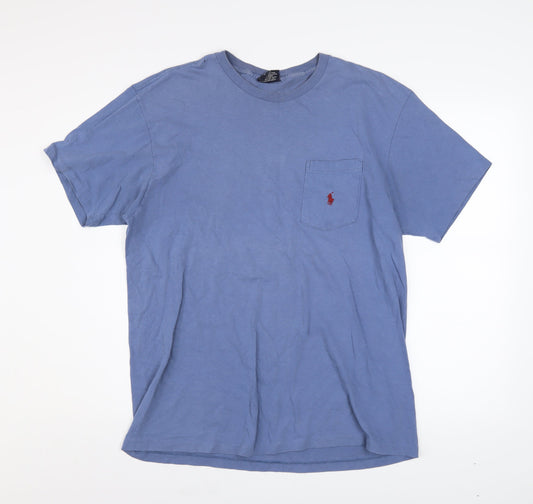 Mens UK Size M Ralph Lauren Blue  T-Shirt