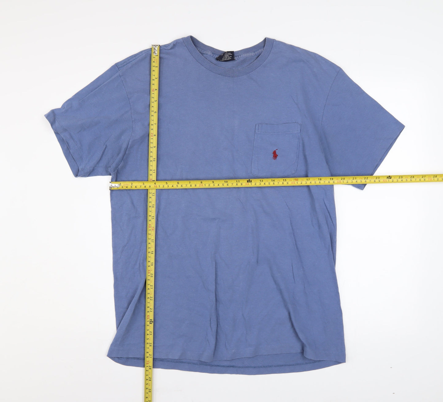 Mens UK Size M Ralph Lauren Blue  T-Shirt