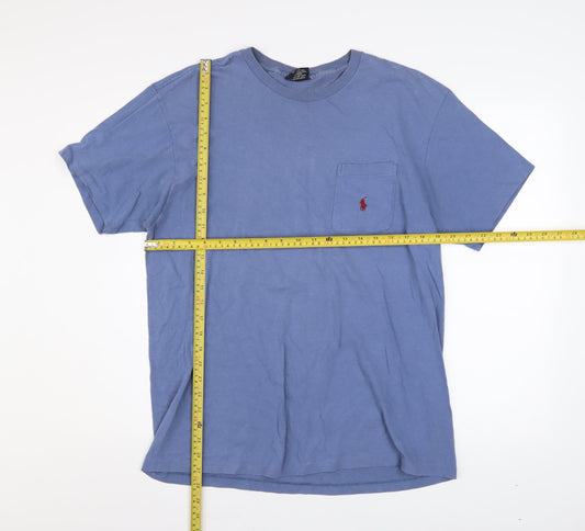Mens UK Size M Ralph Lauren Blue  T-Shirt