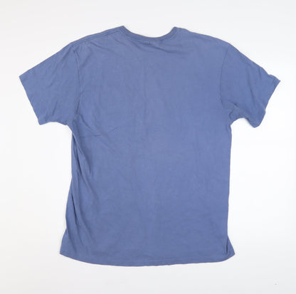 Mens UK Size M Ralph Lauren Blue  T-Shirt
