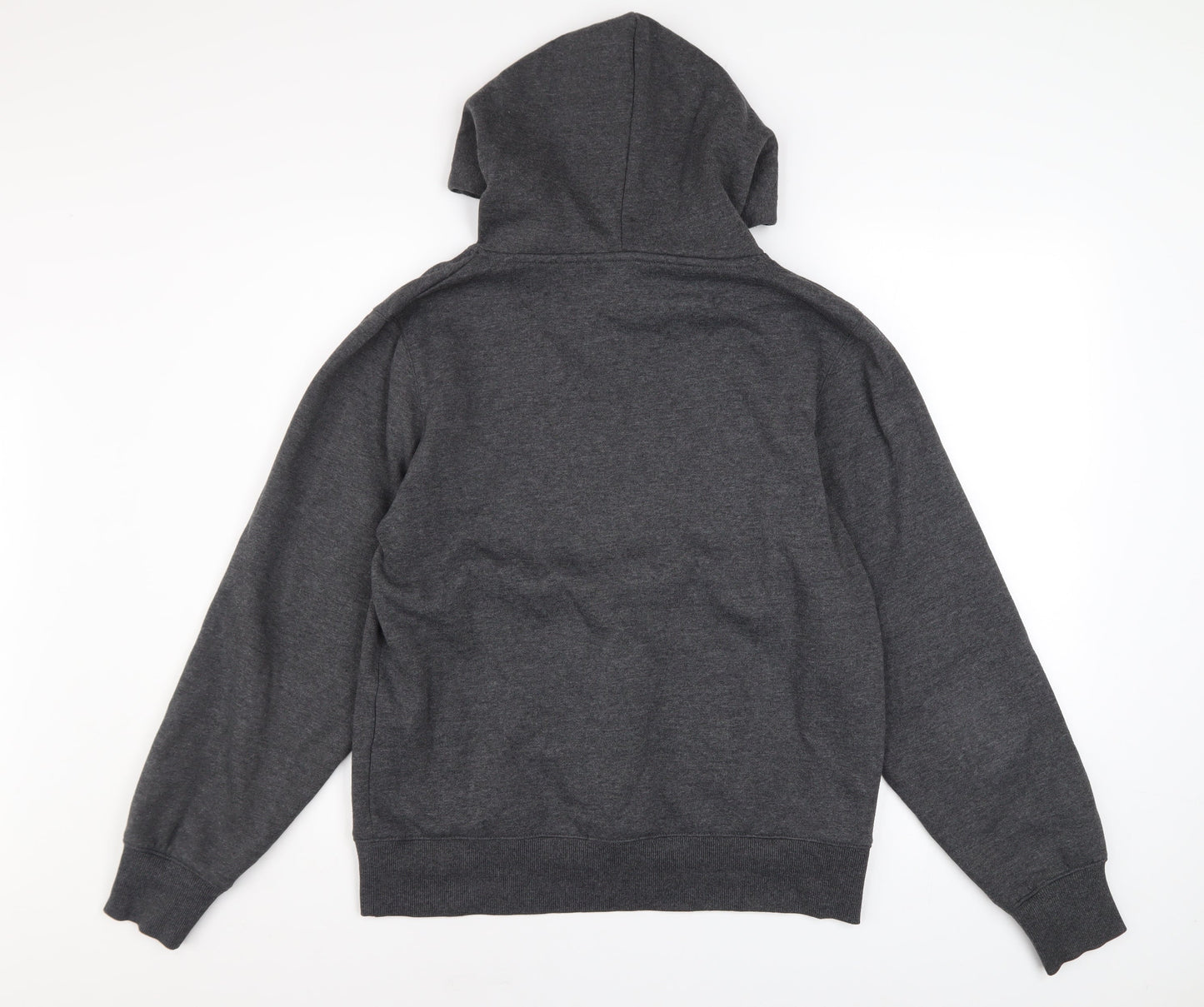 Mens UK Size M Kangaroo Poo Grey Pullover Hoodie