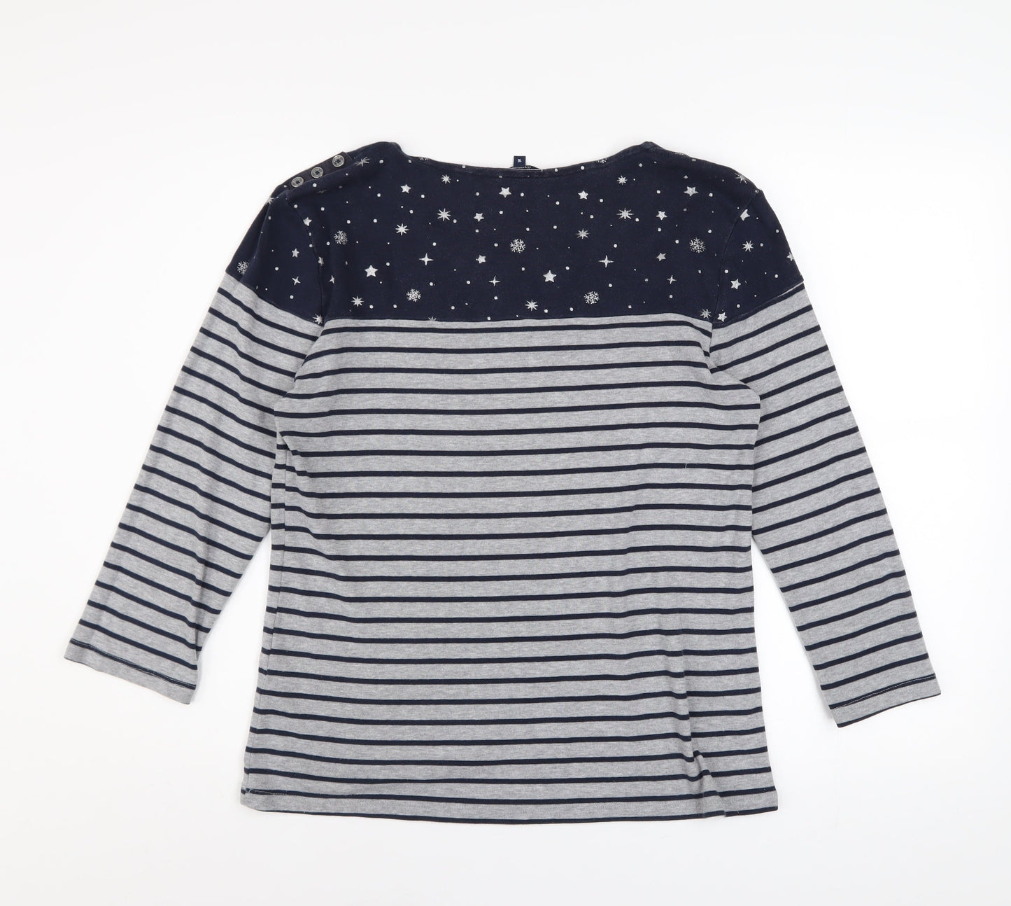 Womens UK Size 16 Maine New England Grey Pullover Sweatshirt