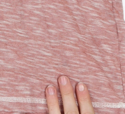 Nudie Jeans Co Men’s Pink Long Sleeve Organic Cotton Top XS