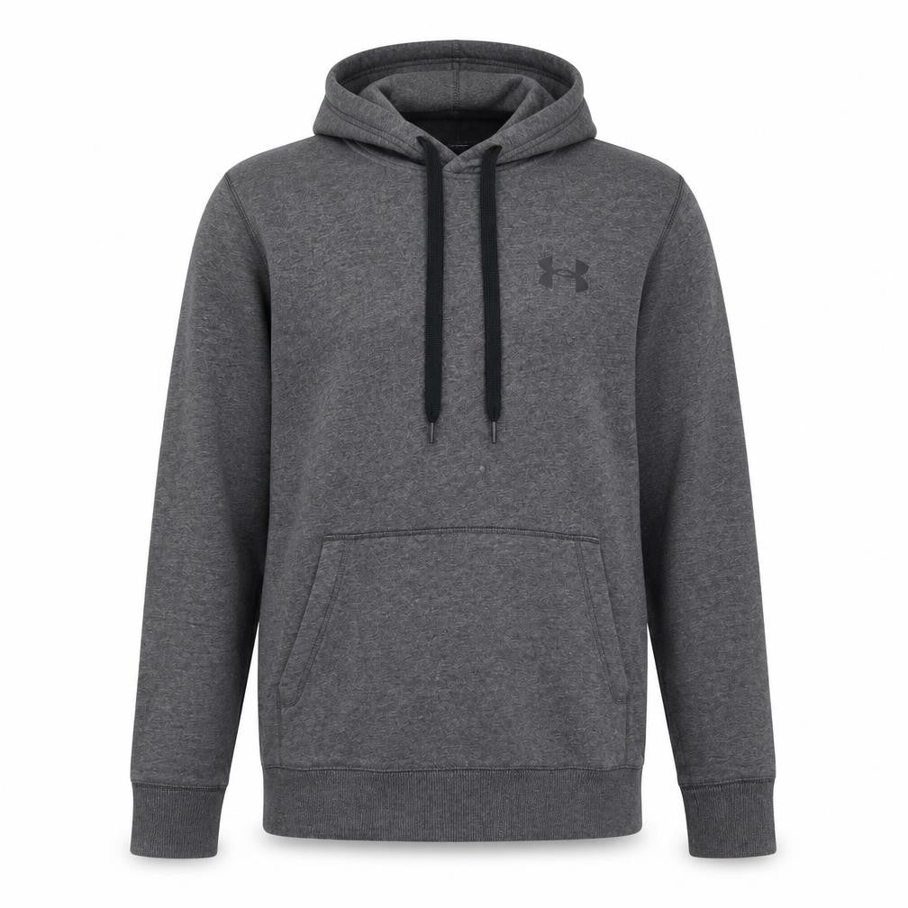 Mens UK Size S Under armour Grey Pullover Hoodie