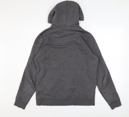 Mens UK Size S Under armour Grey Pullover Hoodie