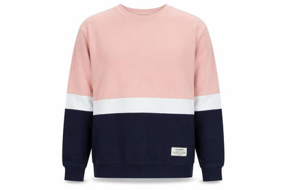 Mens UK Size L Pull & Bear Multicoloured Pullover Sweatshirt