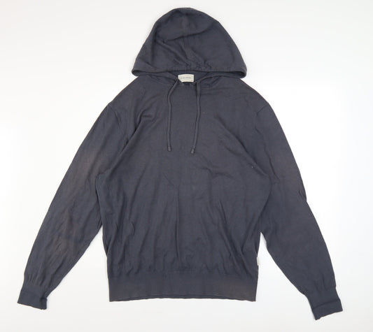 Mens UK Size XL Scalpers Black Pullover Hoodie
