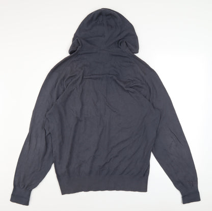 Mens UK Size XL Scalpers Black Pullover Hoodie