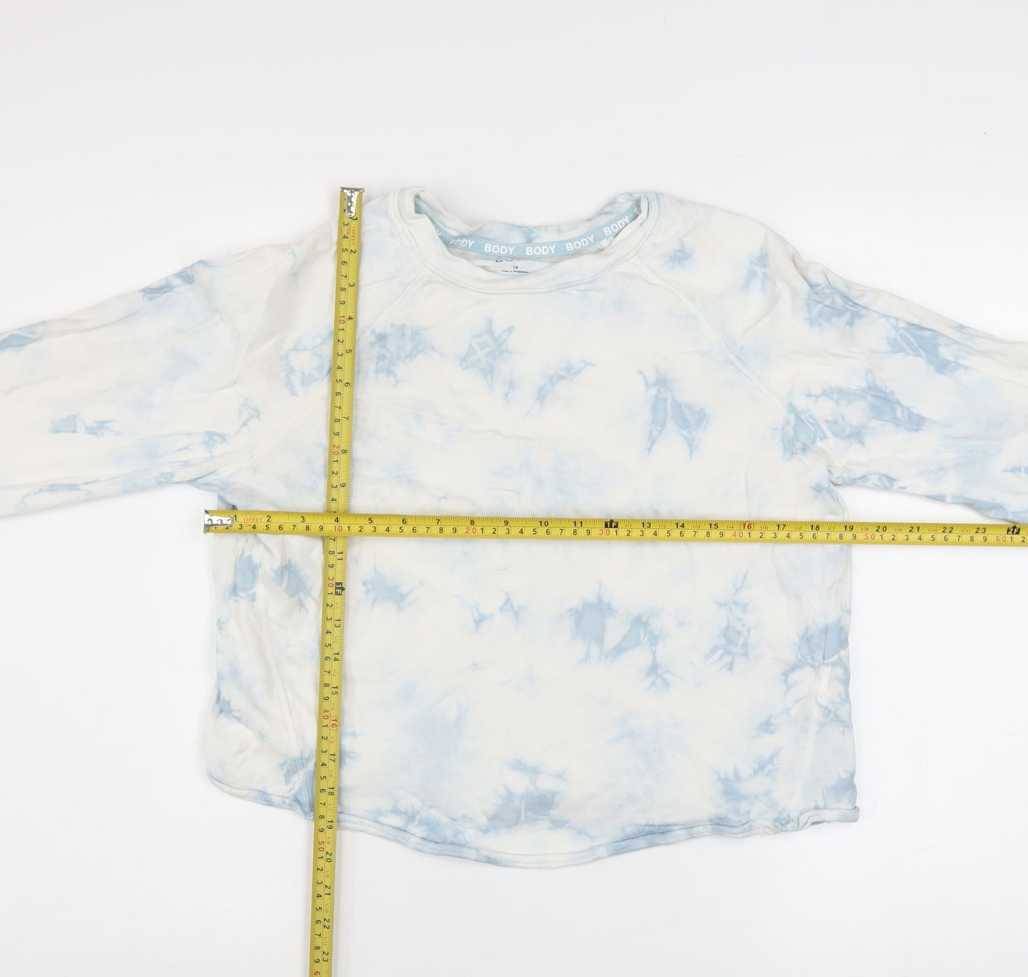 Womens UK Size 10 Marks and Spencer Blue Pullover Sweatshirt