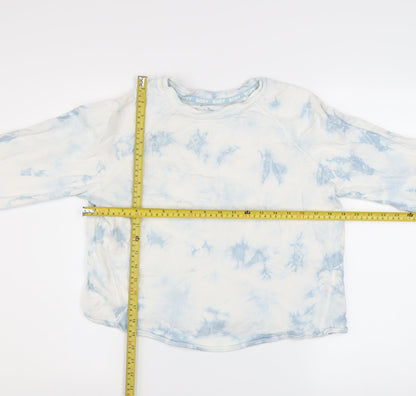 Womens UK Size 10 Marks and Spencer Blue Pullover Sweatshirt