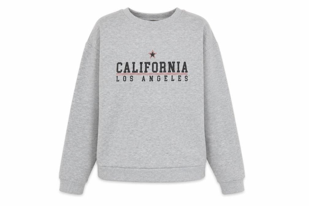 Womens UK Size M Lipsy Grey Pullover Sweatshirt