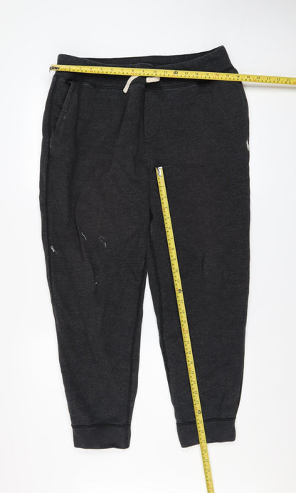 Mens UK Size XL Polo Ralph Lauren Regular Fit Jogger Black Trousers