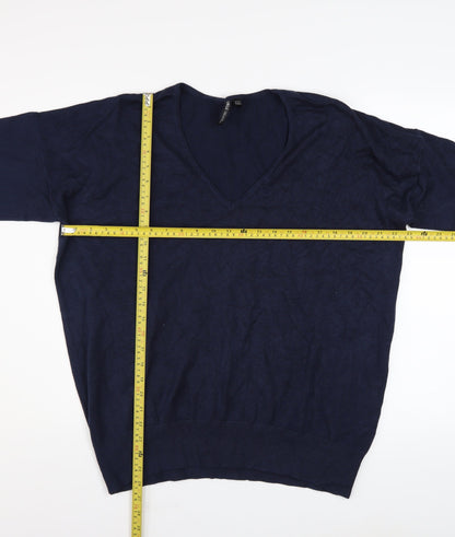 Womens UK Size 20/22 Capsule Blue Pullover Jumper