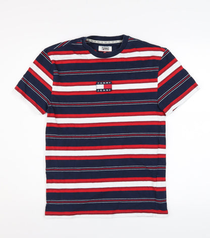 Mens UK Size XS Tommy Jeans Multicoloured  T-Shirt