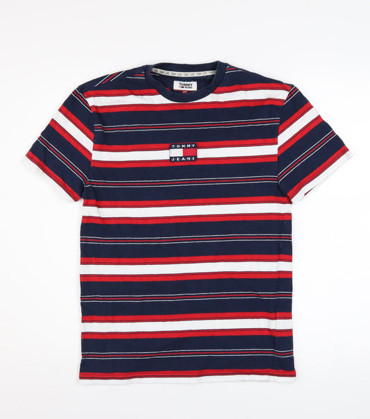 Mens UK Size XS Tommy Jeans Multicoloured  T-Shirt