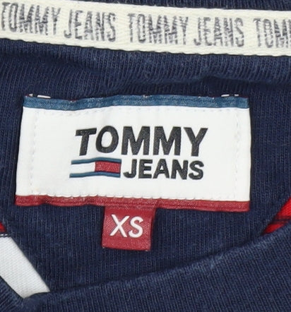 Mens UK Size XS Tommy Jeans Multicoloured  T-Shirt