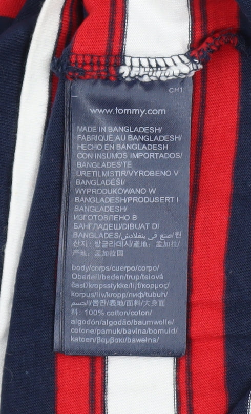 Mens UK Size XS Tommy Jeans Multicoloured  T-Shirt
