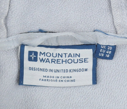 Mountain Warehouse Women's Grey Size 20 Softshell Hooded Jacket