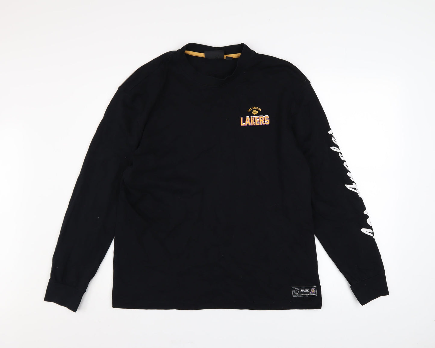 Mens UK Size M NBA Black Pullover Sweatshirt