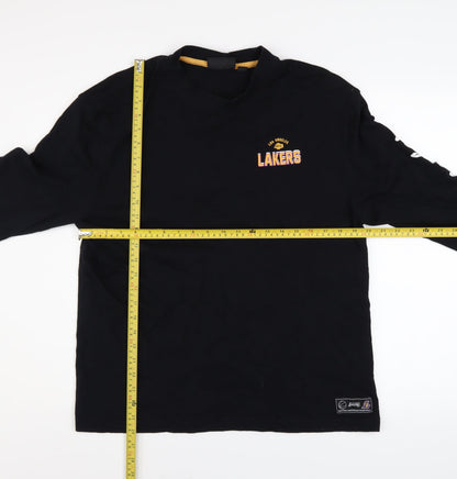 Mens UK Size M NBA Black Pullover Sweatshirt