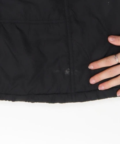 Four Seasons Women's Black Long Puffer Coat Size M