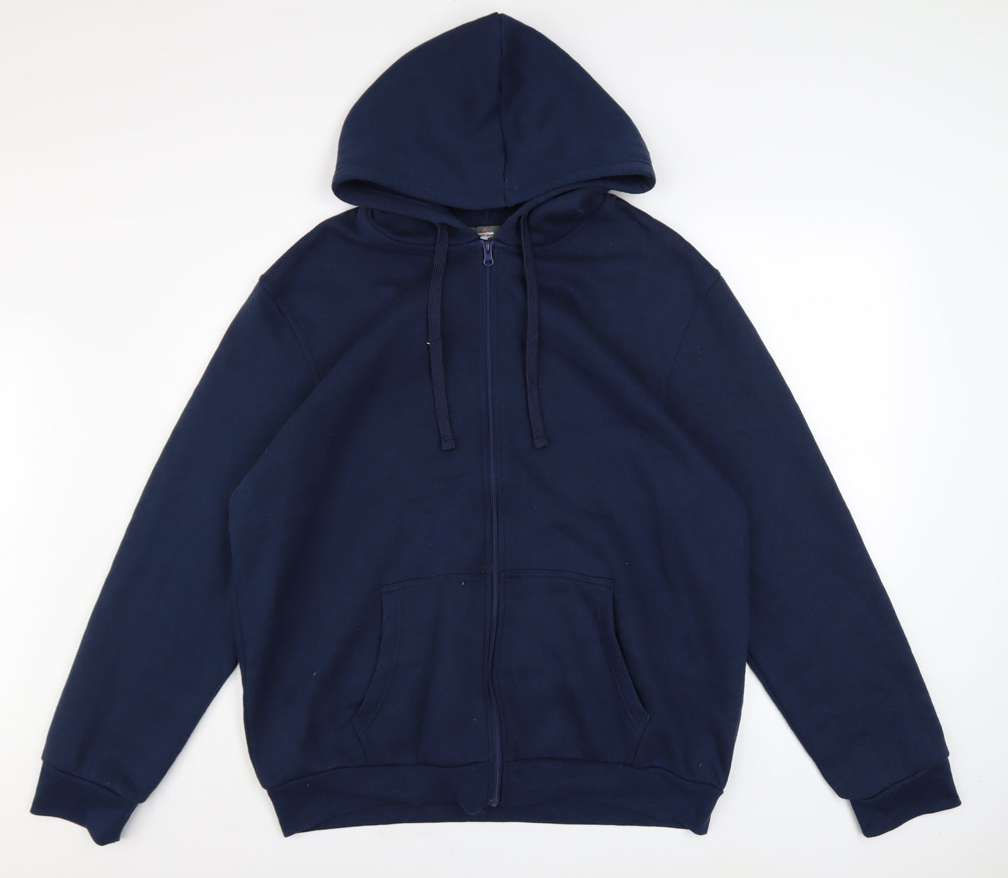 Mens UK Size XL Mountain Ridge Blue Full Zip Hoodie