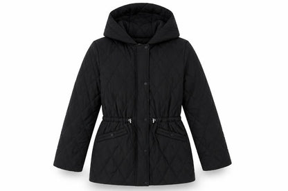 Womens UK Size M DKNY Black Puffer Jacket