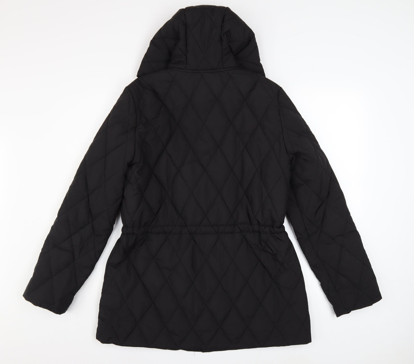 Womens UK Size M DKNY Black Puffer Jacket