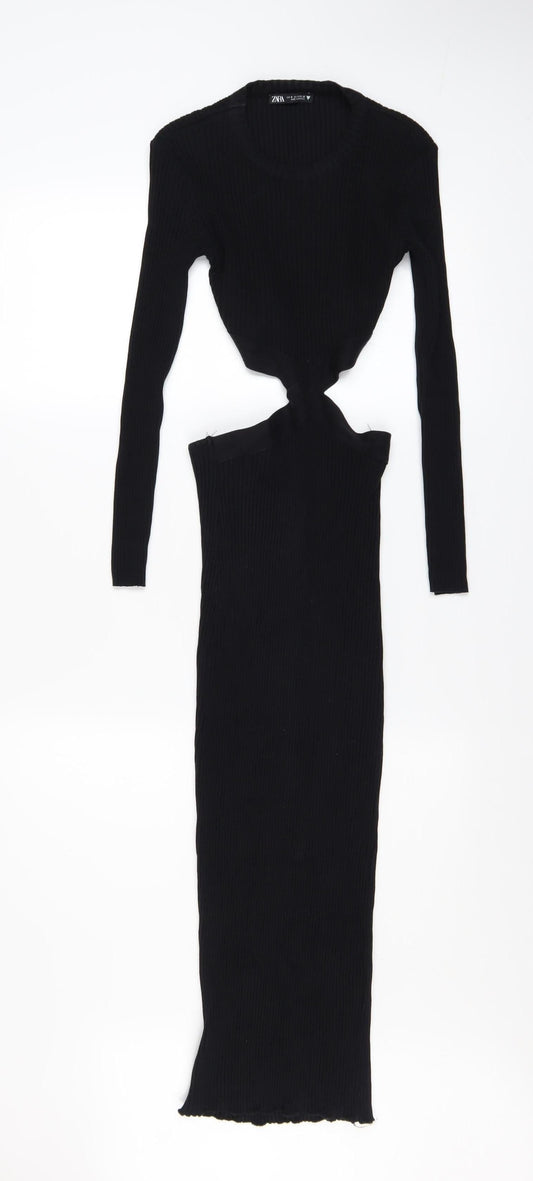 Womens UK Size 12 Zara Bodycon Dress