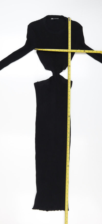 Womens UK Size 12 Zara Bodycon Dress