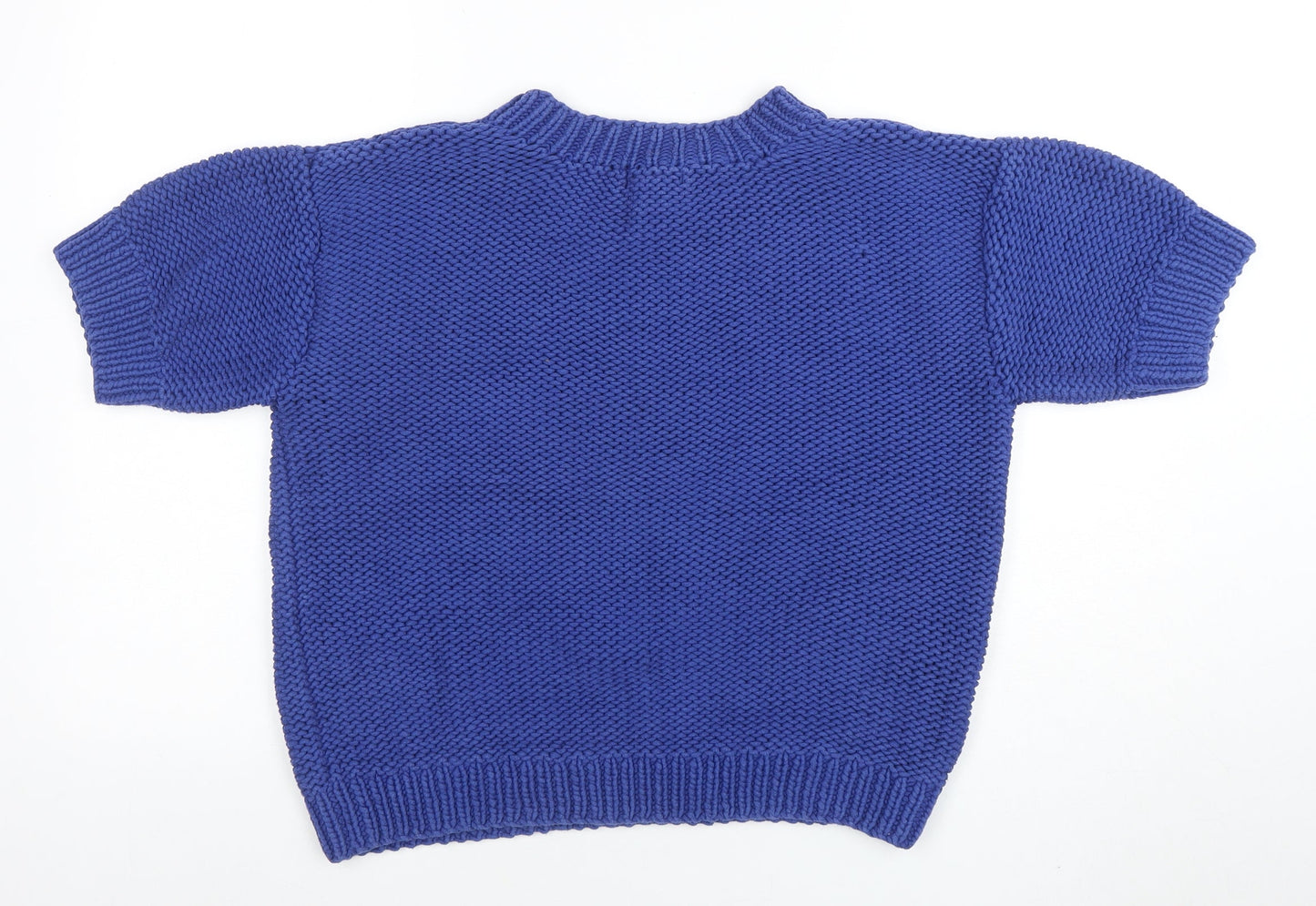 Womens UK Size 12 H&M Blue Pullover Jumper