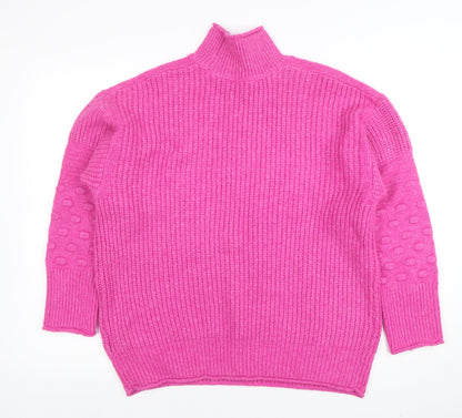 Womens UK Size 10 Joules Pink Pullover Jumper