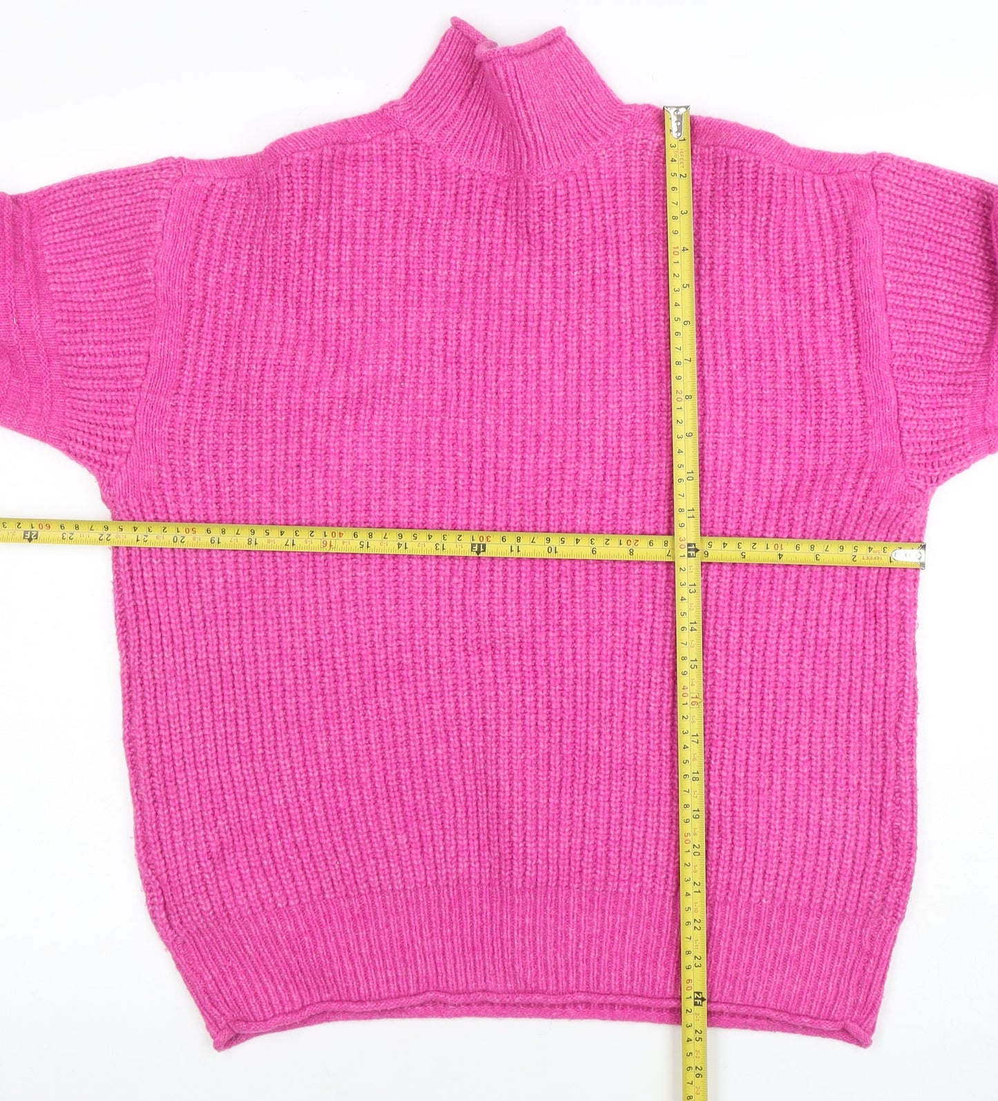 Womens UK Size 10 Joules Pink Pullover Jumper