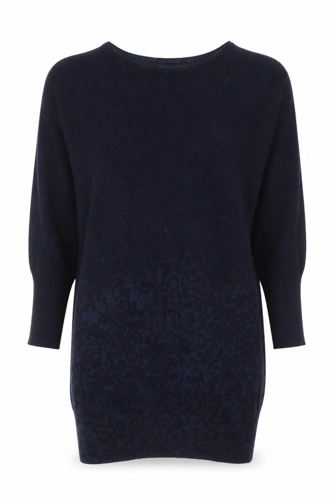 Womens UK Size 8 Mint Velvet Blue Pullover Jumper
