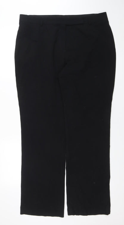 Marks and Spencer Men's Black Classic Fit Dress Pants Size 18 Long