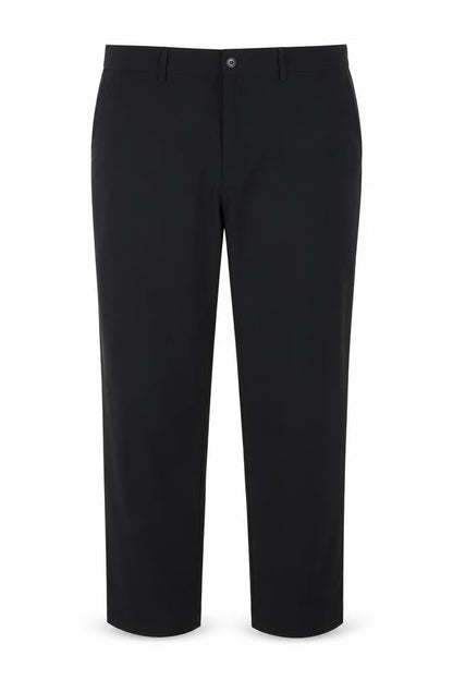 Mens UK Size 38 Marks and Spencer Slim Fit Dress Pants Black Trousers