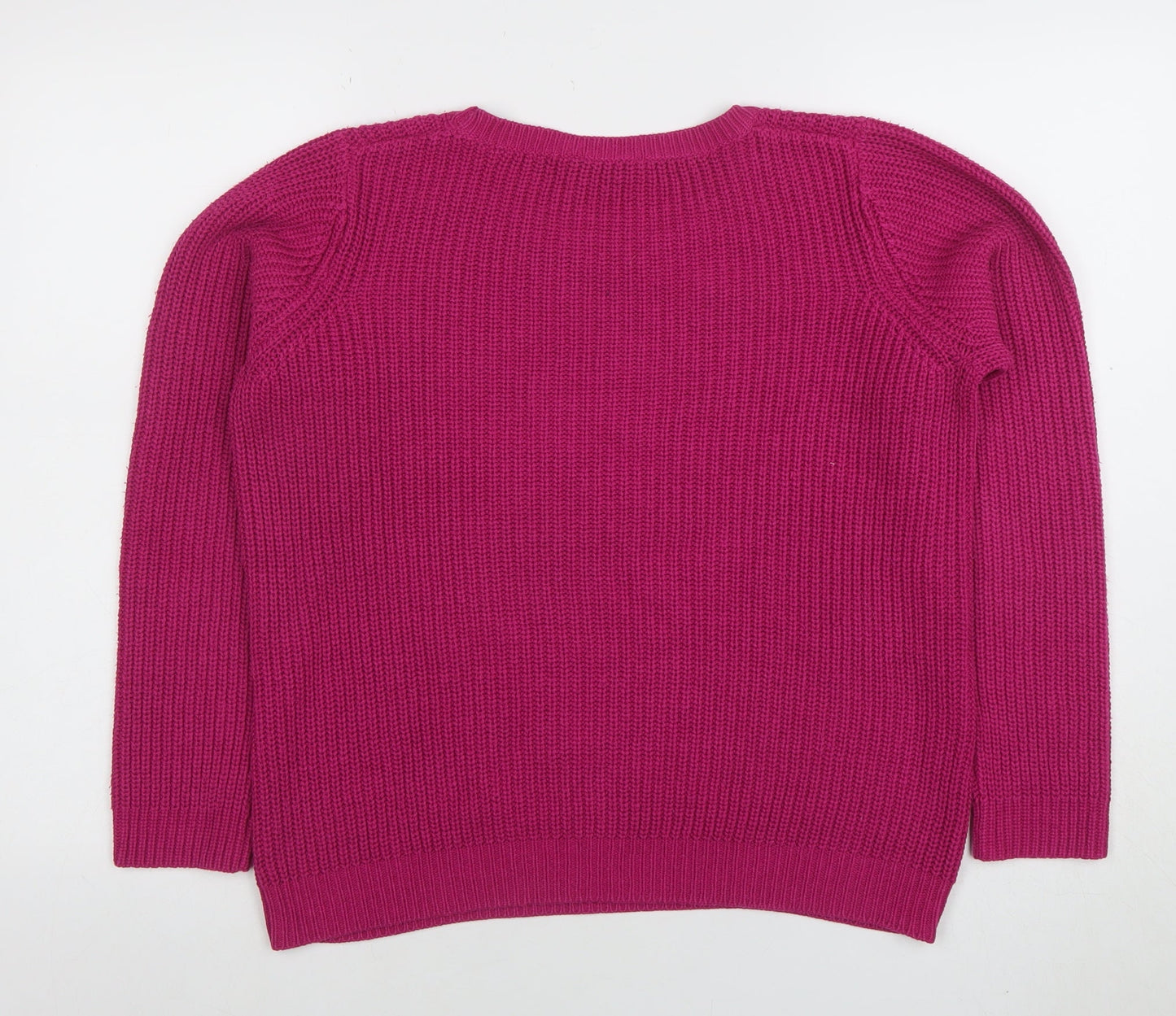 Womens UK Size 14 BHS Pink Pullover Jumper