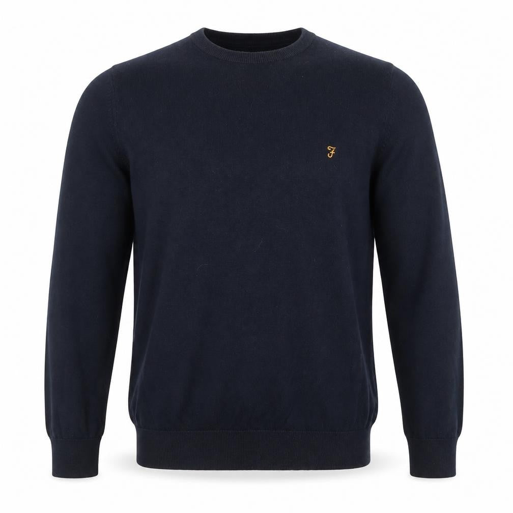 Mens UK Size M Farah Blue Pullover Jumper