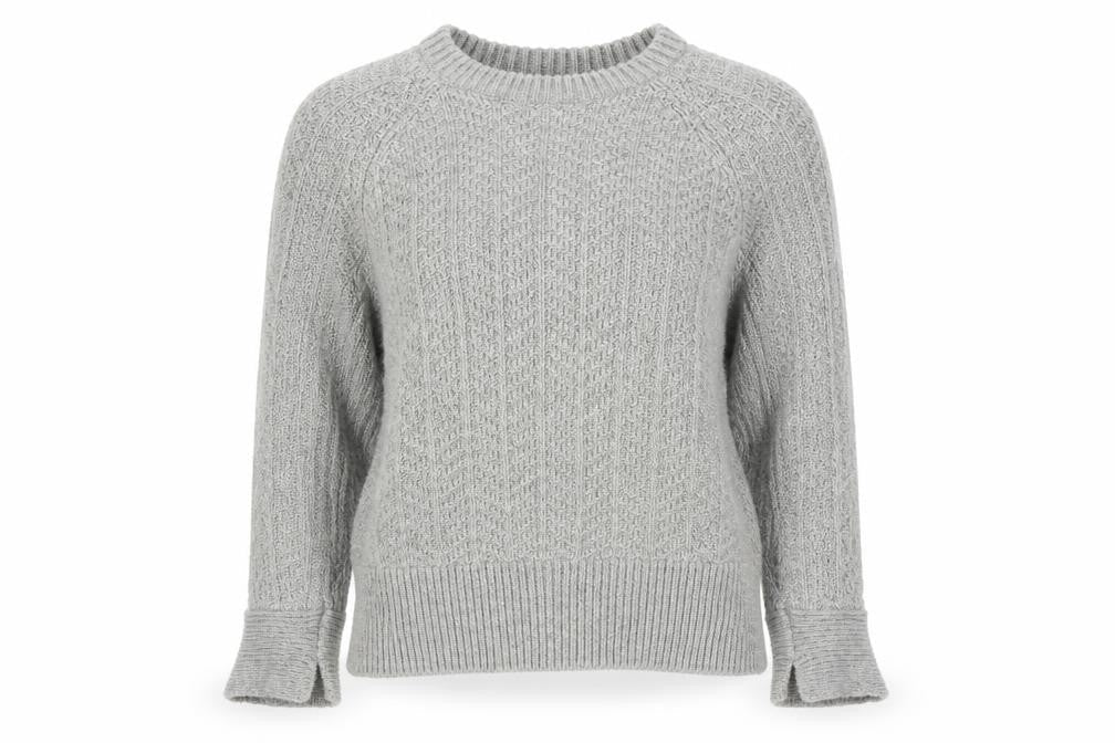 Womens UK Size 12 H&M Grey Pullover Jumper