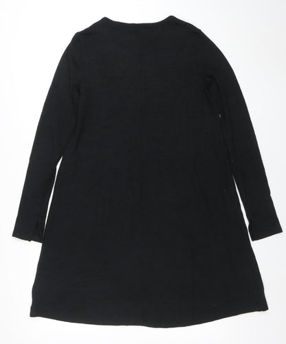 GAP Women’s Black Long Sleeve Jersey T-Shirt Dress Size S