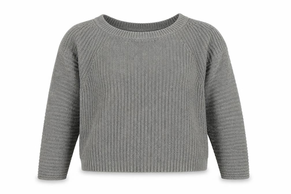 Ralph Lauren Women’s Grey Cable-Knit Jumper XS 100% Cotton