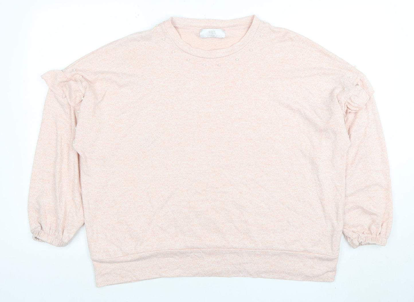 Womens UK Size L Wallis Pink Pullover Jumper