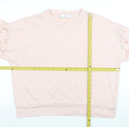 Womens UK Size L Wallis Pink Pullover Jumper