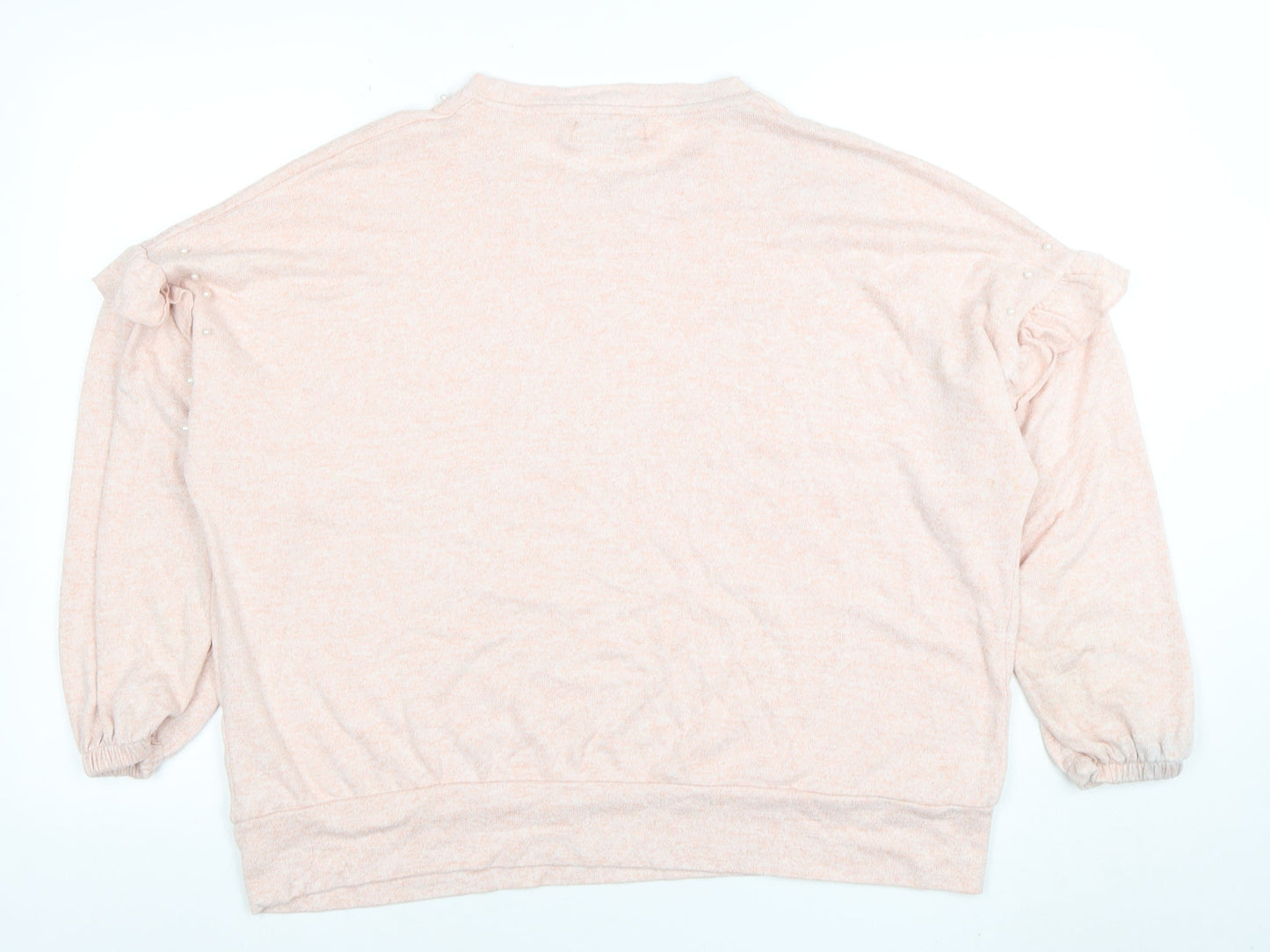 Womens UK Size L Wallis Pink Pullover Jumper