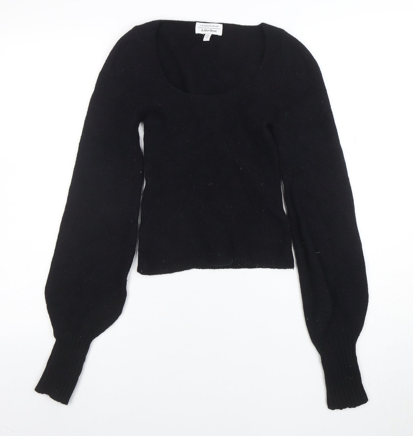 Womens UK Size S Aritzia Black Pullover Jumper